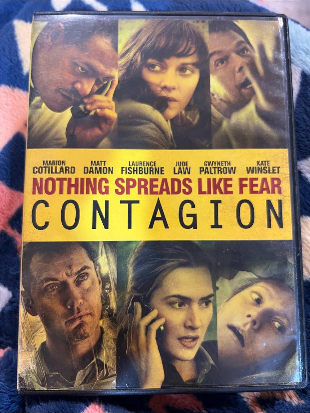Contagion Nothing Spreads Like Fear DVD z30